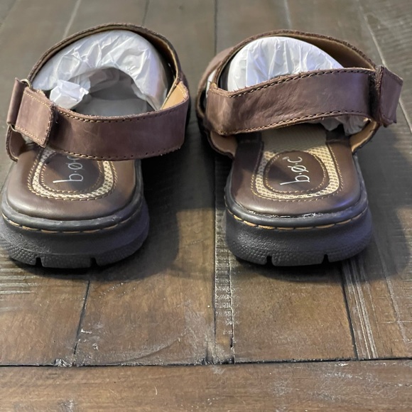 BOC women’s brown leather sling back sandal 6M - Picture 6 of 8
